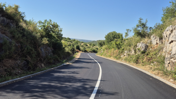 Zaršeni su radovi izvanrednog održavanja dijelova kolnika Ž6017 i L63058 u mjestu Slivnica