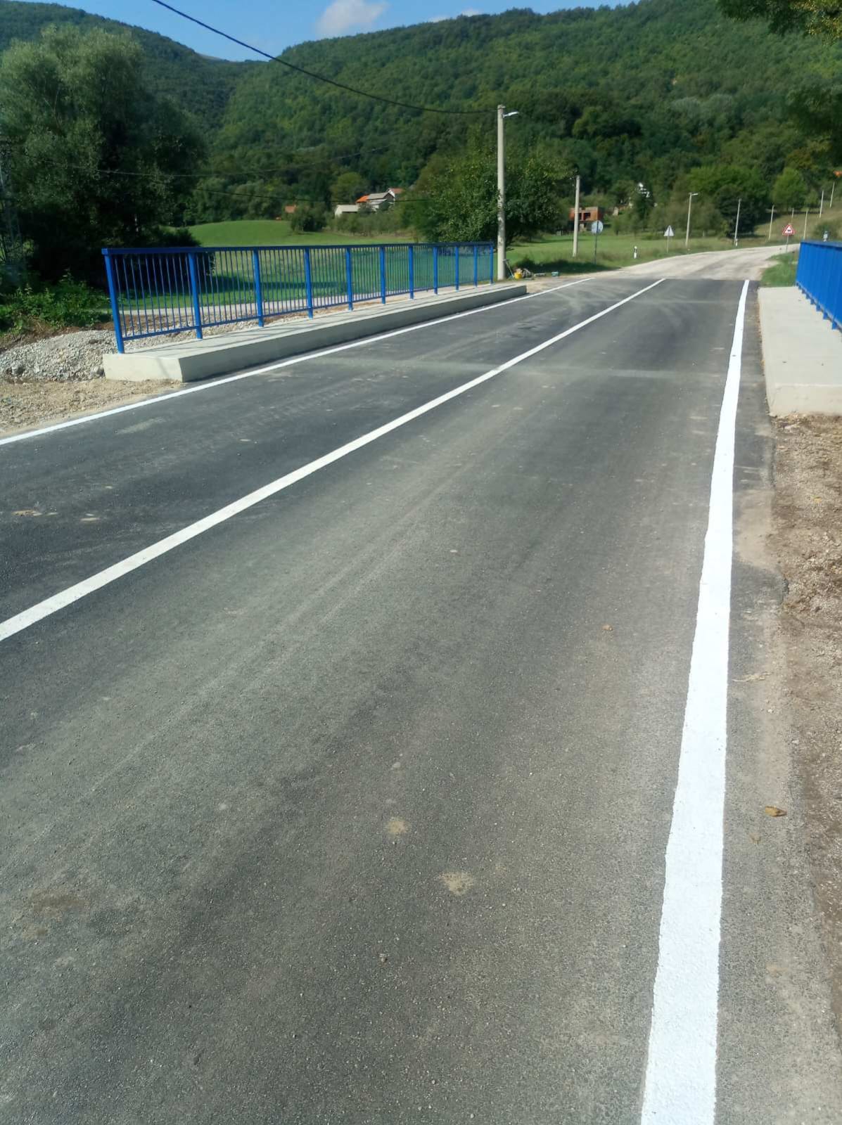 Završeni su radovi pojačanog održavanja mosta na Ž5203 u mjestu Neteka